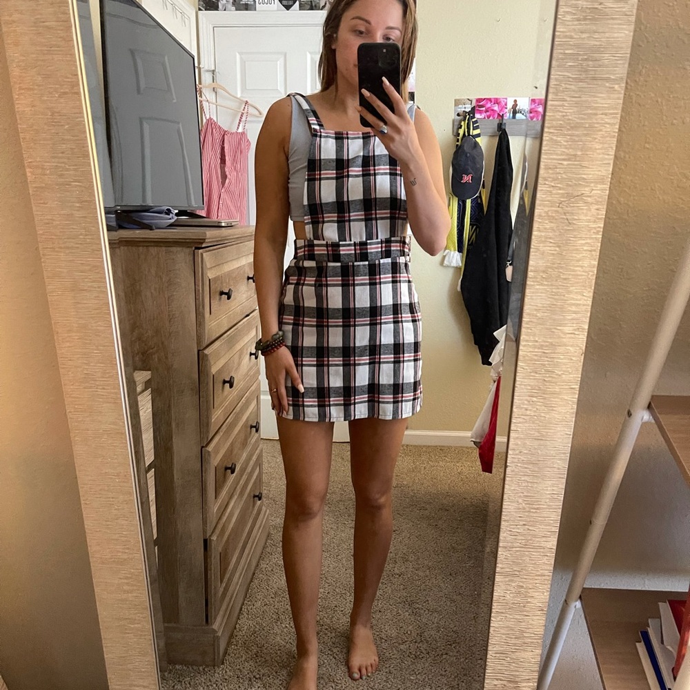 Plaid jumper